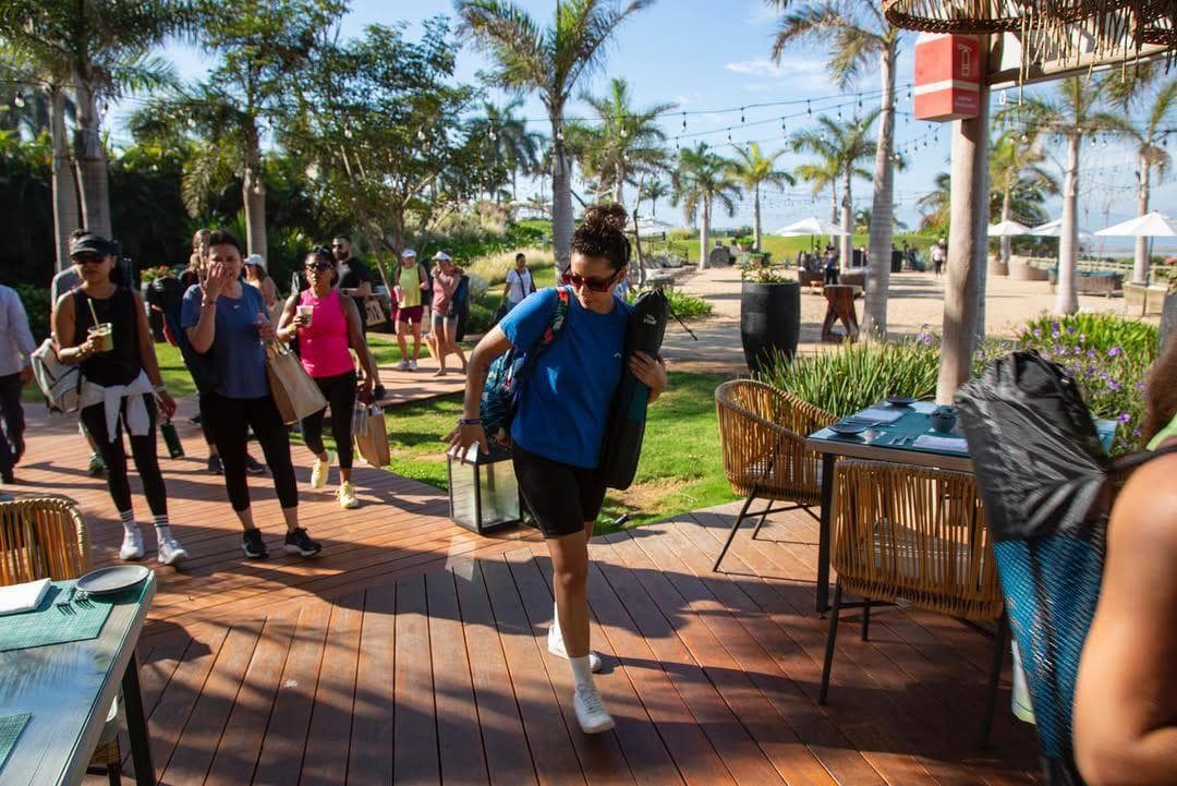 Caminata en el retiro